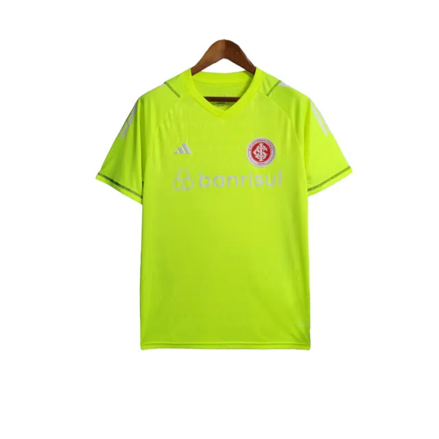 Camisa de Goleiro Internacional 23/24 - Torcedor Masculina - Verde Limão - Manto Elegante