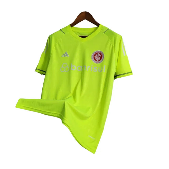 Camisa de Goleiro Internacional 23/24 - Torcedor Masculina - Verde Limão - Manto Elegante