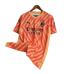 Camisa de Goleiro Milan 23/34 - Torcedor Masculina - Laranja - Manto Elegante