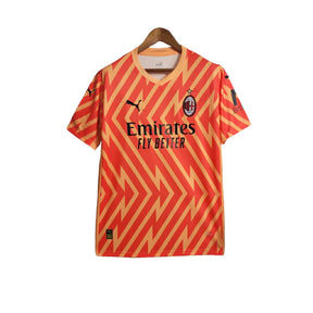 Camisa de Goleiro Milan 23/34 - Torcedor Masculina - Laranja - Manto Elegante