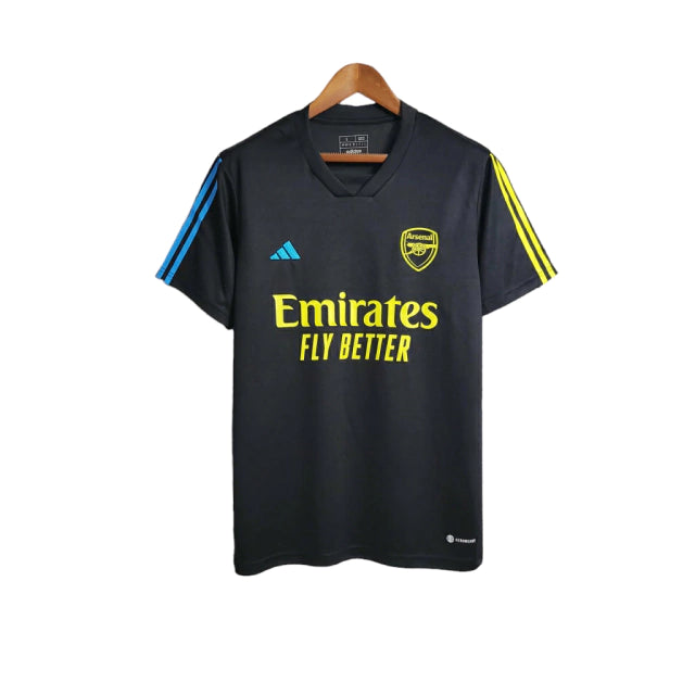 Camisa de Treino Arsenal 23/24 - Torcedor Masculina - Preto - Manto Elegante