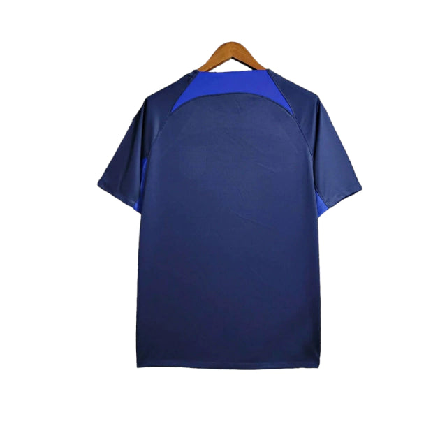 Camisa de Treino Atlético de Madrid 23/24 - Torcedor Masculina - Azul Marinho - Manto Elegante