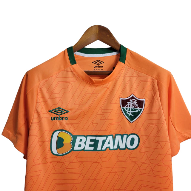 Camisa de Treino Fluminense 23/24 - Torcedor Masculina - Laranja - Manto Elegante