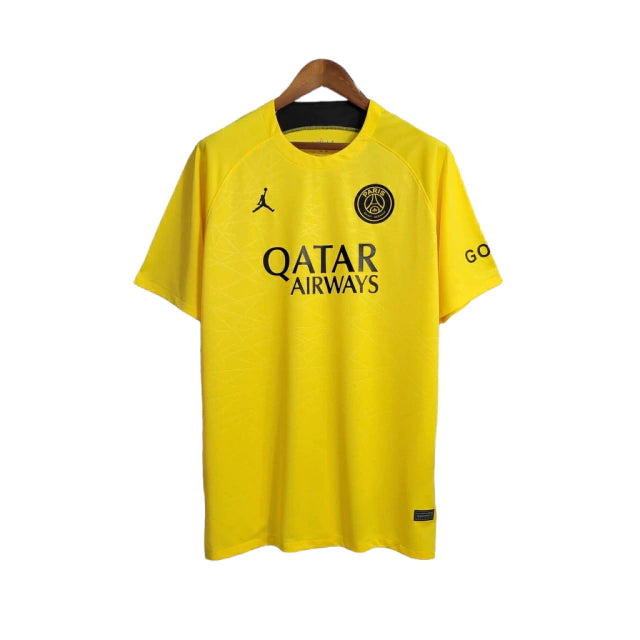 Camisa de Treino PSG 23/24 - Torcedor Masculina - Amarelo - Manto Elegante