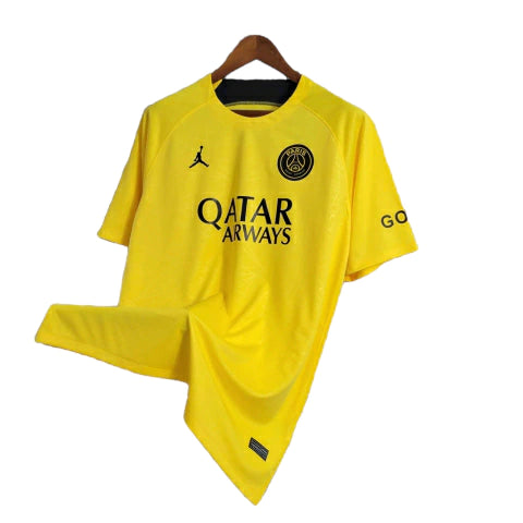 Camisa de Treino PSG 23/24 - Torcedor Masculina - Amarelo - Manto Elegante