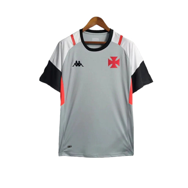 Camisa de Treino Vasco da Gama 23/24 - Torcedor Masculina - Cinza - Manto Elegante