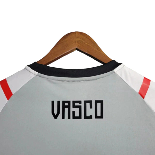 Camisa de Treino Vasco da Gama 23/24 - Torcedor Masculina - Cinza - Manto Elegante