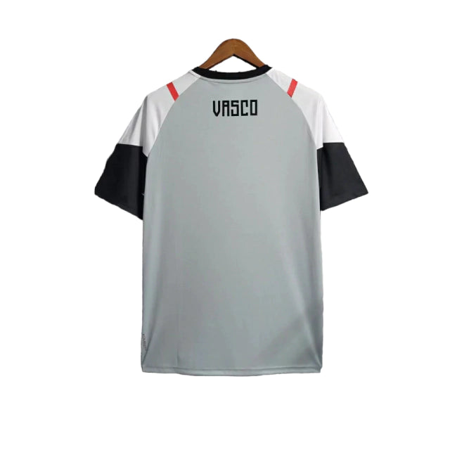 Camisa de Treino Vasco da Gama 23/24 - Torcedor Masculina - Cinza - Manto Elegante