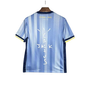 Camisa Tottenham x Travis Scott Edição Limitada Cactus Jack 24/25 - Torcedor Masculina - Azul