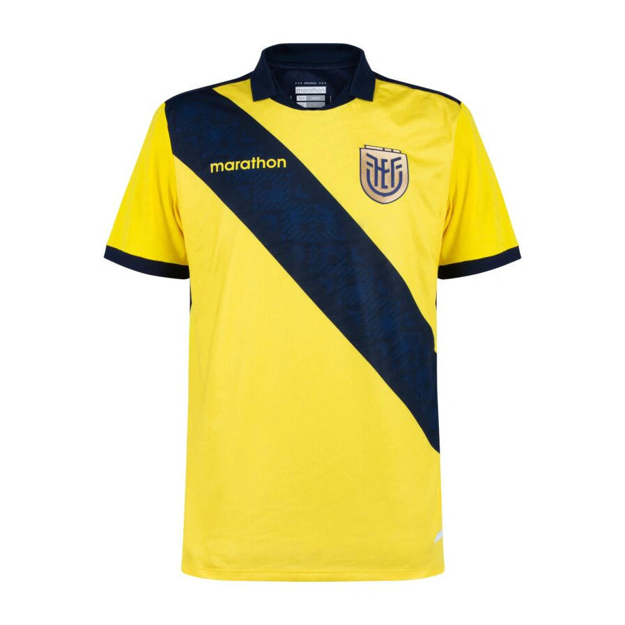 Camisa Seleção do Equador I (Home) 24/25 - Torcedor Masculina - Amarelo