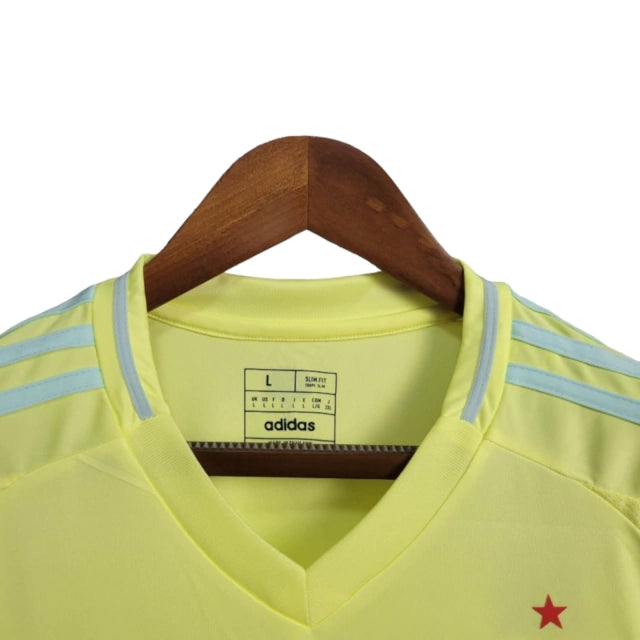 Camisa Seleção da Espanha II (Away) 24/25 - Torcedor Masculina - Amarelo