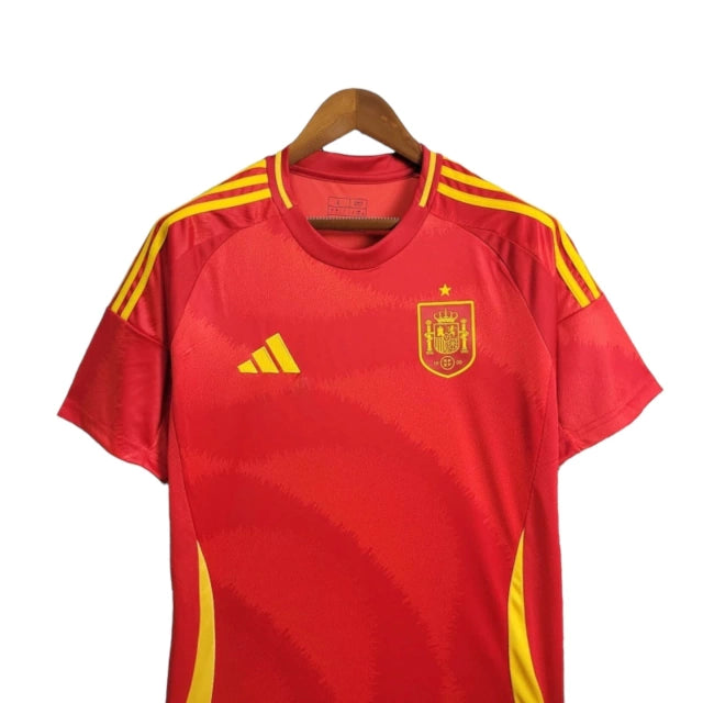 Camisa Seleção da Espanha I (Home) 24/25 - Torcedor Masculina - Vermelho