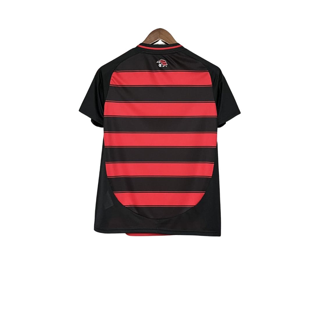 Flamengo Home Shirt 24/25 - Women's Fan Shirt - Red and Black