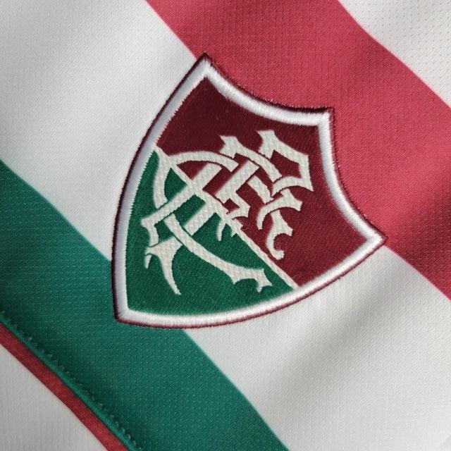 Camisa Fluminense II 23/24 - Torcedor Feminina - Branco - Manto Elegante