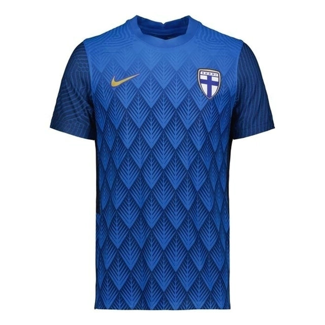 Camisa Seleção da Finlândia II (Away) 2022 - Torcedor Masculina - Azul - Manto Elegante