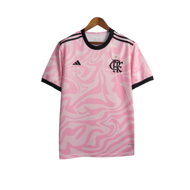 Camisa Flamengo Edição Especial 23/24 - Torcedor Masculina - Rosa - Manto Elegante