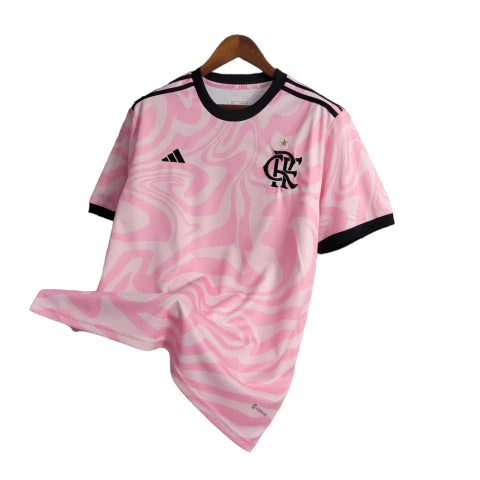 Camisa Flamengo Edição Especial 23/24 - Torcedor Masculina - Rosa - Manto Elegante