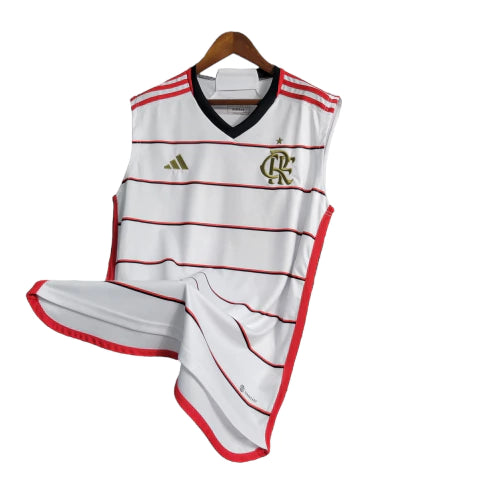 Regata Flamengo II 23/24 - Torcedor Masculina - Branco - Manto Elegante