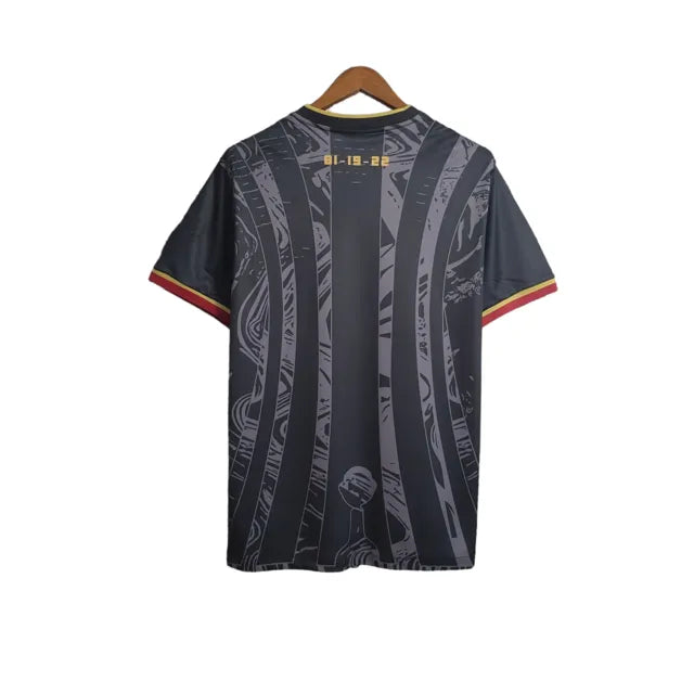 Camisa Flamengo Edição Especial 22/23 - Torcedor Masculina - Preto / Tri Campeão da Libertadores - Manto Elegante