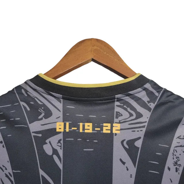 Camisa Flamengo Edição Especial 22/23 - Torcedor Masculina - Preto / Tri Campeão da Libertadores - Manto Elegante