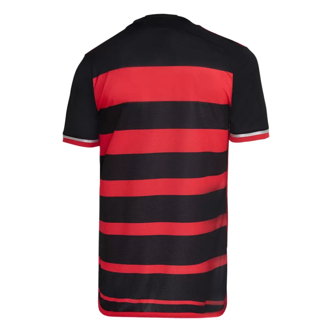 Camisa Flamengo I 24/25 - Torcedor Masculina - Vermelho e Preto - Manto Elegante