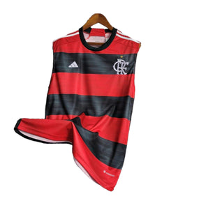 Regata Flamengo I 23/24 - Torcedor Masculina - Vermelho e Preto - Manto Elegante