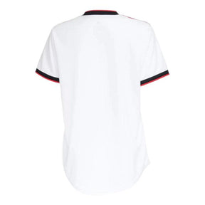 Camisa Flamengo II 22/23 - Torcedor Feminina - Branco - Manto Elegante