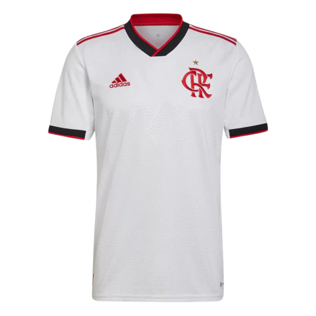 Camisa Flamengo II 22/23 - Torcedor Masculina - Branco - Manto Elegante