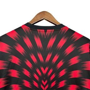 Camisa Pré Jogo Flamengo 25/26 - Torcedor Masculina - Vermelha e Preta
