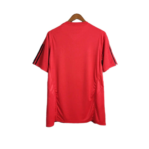 Camisa de Treino Flamengo 23/24 - Torcedor Masculina - Vermelho - Manto Elegante