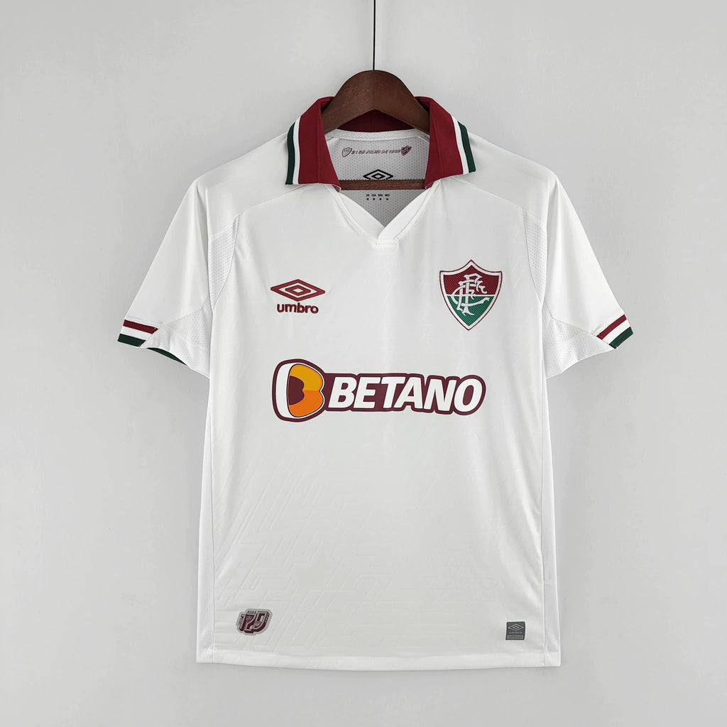 Camisa Fluminense II 22/23 - Torcedor Masculina - Branco - Manto Elegante