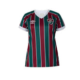 Camisa Fluminense I 23/24 - Torcedor Feminina - Tricolor - Manto Elegante