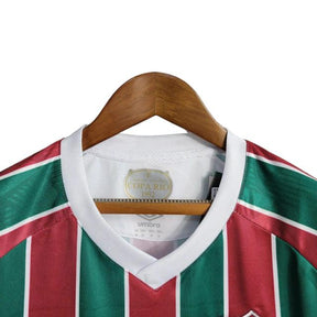 Camisa Fluminense I 23/24 - Torcedor Feminina - Tricolor - Manto Elegante