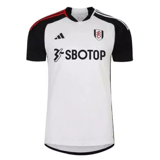 Camisa Fulham I (Home) 23/24 - Torcedor Masculina - Branco - Manto Elegante