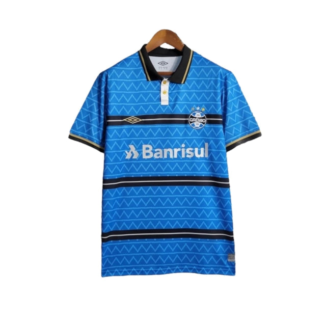 Camisa Grêmio Edição Especial 23/24 - Torcedor Masculina - Azul - Manto Elegante