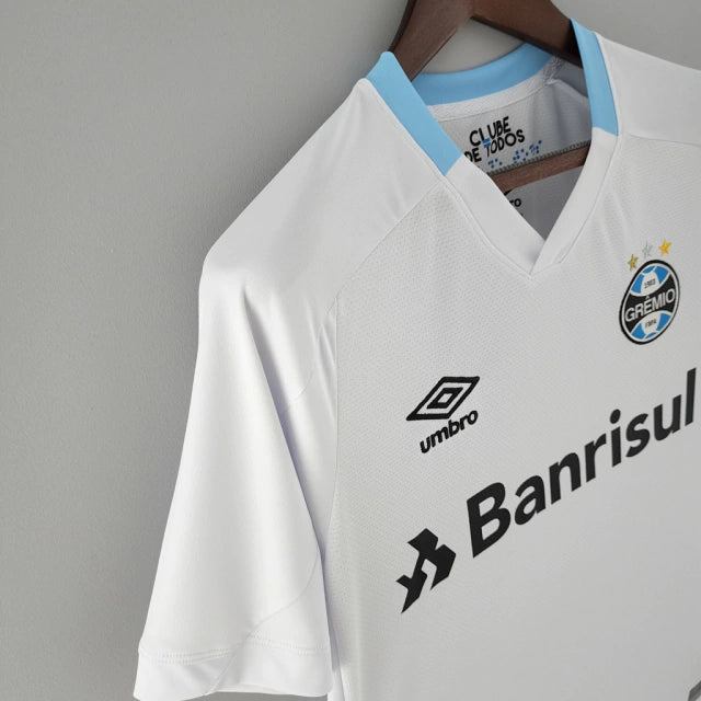 Camisa Grêmio II 22/23 - Torcedor Masculina - Branco - Manto Elegante