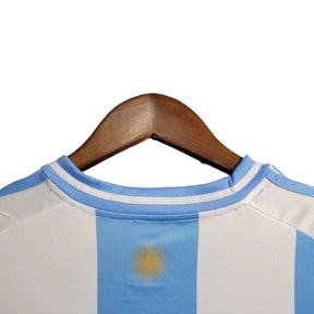 Camisa Seleção da Argentina I (Home) 24/25 - Torcedor Feminina - Branco e Azul