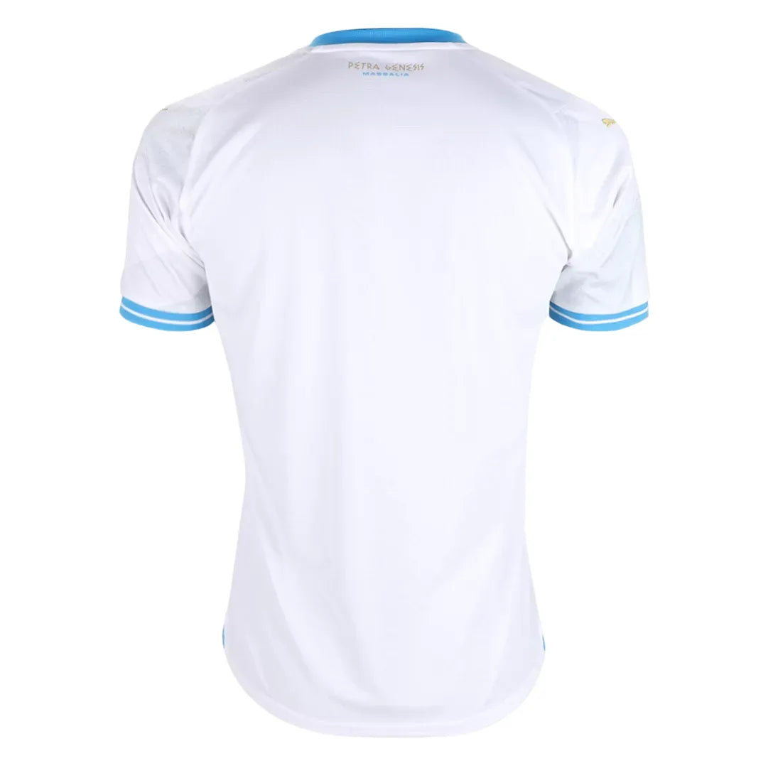 Camisa Olympique Marseille I (Home) 23/24 - Torcedor Masculina - Branco - Manto Elegante