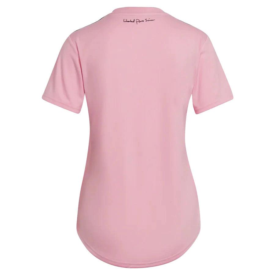 Camisa Inter Miami I (Home) 23/24 - Torcedor Feminina - Rosa - Manto Elegante