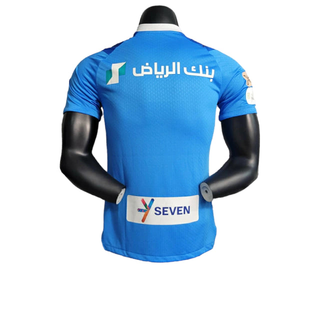 Camisa Al-Hilal I (Home) 23/24 - Jogador Masculina - Azul - Manto Elegante