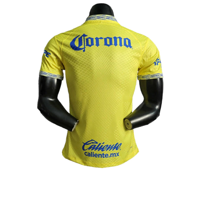 Camisa América do México I (Home) 22/23 - Jogador Masculina - Amarelo - Manto Elegante