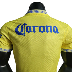 Camisa América do México I (Home) 22/23 - Jogador Masculina - Amarelo - Manto Elegante