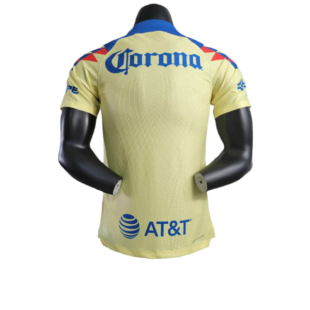 Camisa América do México I (Home) 23/24 - Jogador Masculina - Amarelo - Manto Elegante