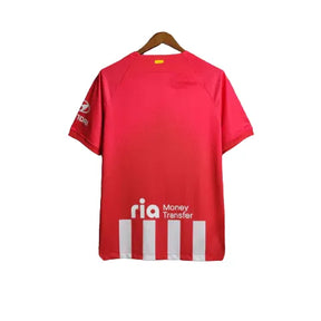 Camisa Atlético de Madrid I (Home) 23/24 - Torcedor Masculina - Vermelho e Branco - Manto Elegante