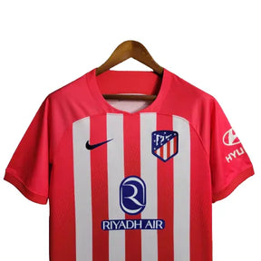 Camisa Atlético de Madrid I (Home) 23/24 - Torcedor Masculina - Vermelho e Branco - Manto Elegante