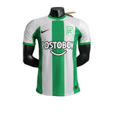 Camisa Atlético Nacional I (Home) 23/24 - Jogador Masculina - Branco e Verde - Manto Elegante