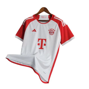 Camisa Bayern de Munique I (Home) 23/24 - Torcedor Masculina - Branco - Manto Elegante