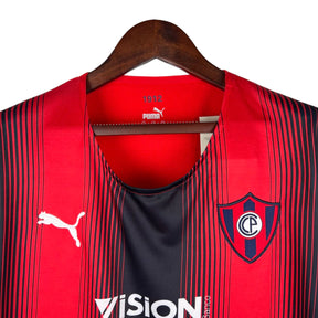 Camisa Cerro Portenho I (Home) 23/24 - Torcedor Masculina - Vermelho - Manto Elegante