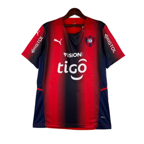 Camisa Cerro Portenho I (Home) 23/24 - Torcedor Masculina - Vermelho - Manto Elegante