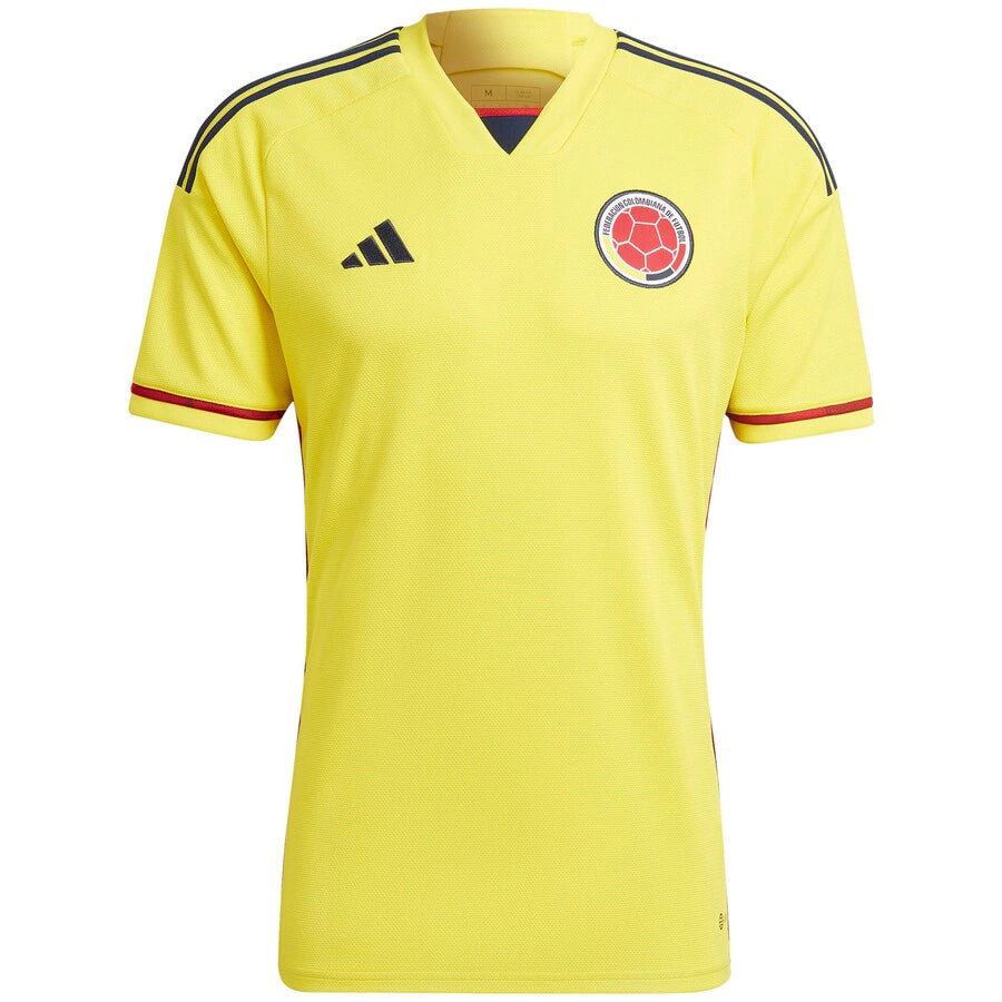 Camisa Seleção da Colômbia I (Home) 23/24 - Torcedor Masculina - Amarelo - Manto Elegante